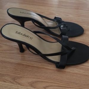 Fabulaire strappy sandal with heel sz 8.5
